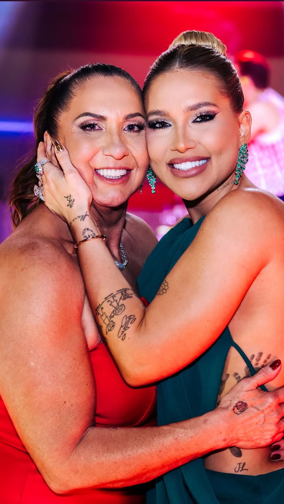 Virginia e Margareth Serrão — Foto: Reprodução/Instagram