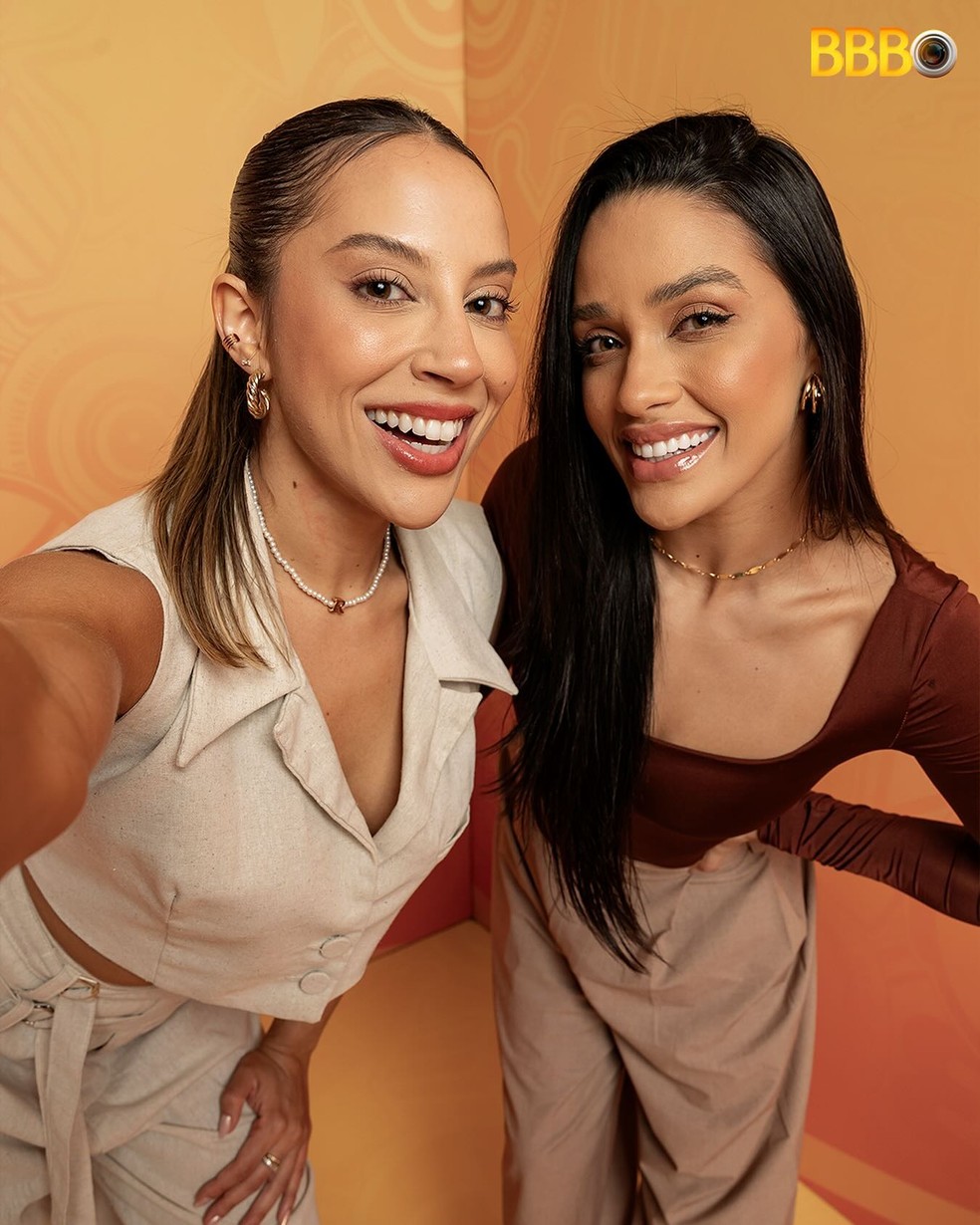 Renata e Eva estão na Pipoca do 'BBB 25' — Foto: Divulgação