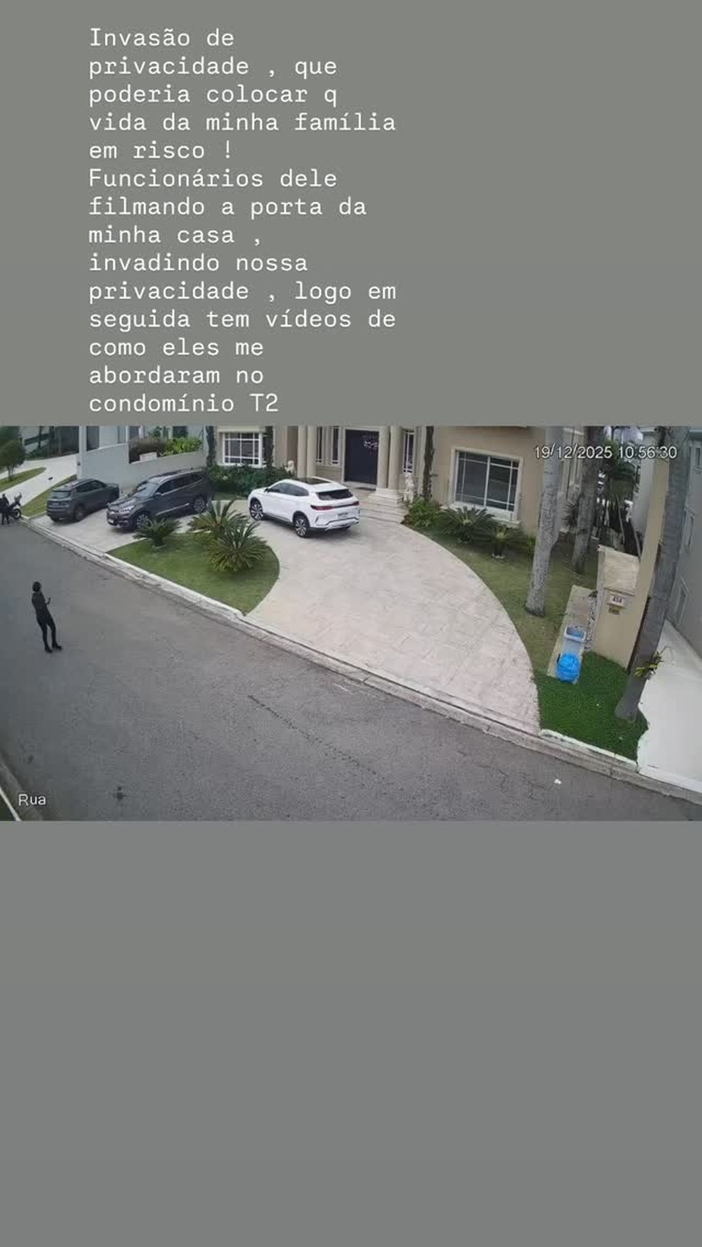 Kauan, dupla de Matheus, desabafa sobre obra parada após pagar R$ 7,5 milhões e relata perseguição — Foto: Reprodução/Instagram