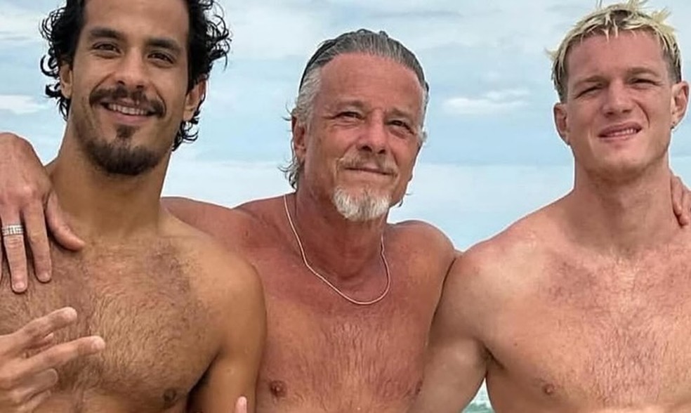 Marcello Novaes chama atenção da web com fotos dos filhos — Foto: Reprodução/Instagram