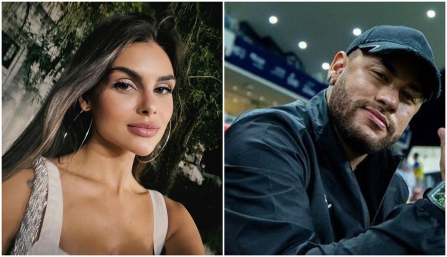 Neymar e Amanda Kimberly
