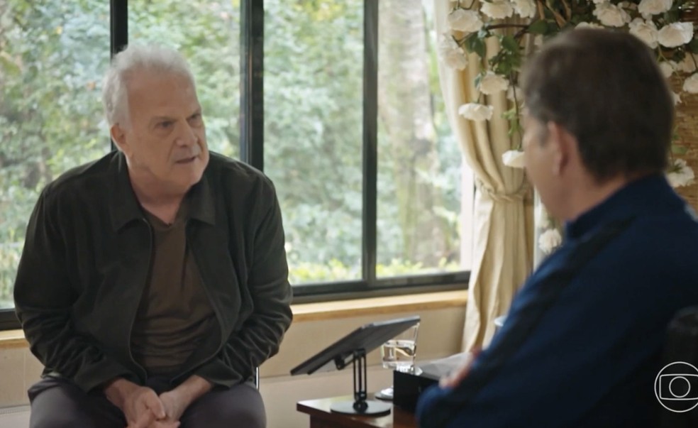 Faustão no 'Conversa com Bial' — Foto: Globoplay