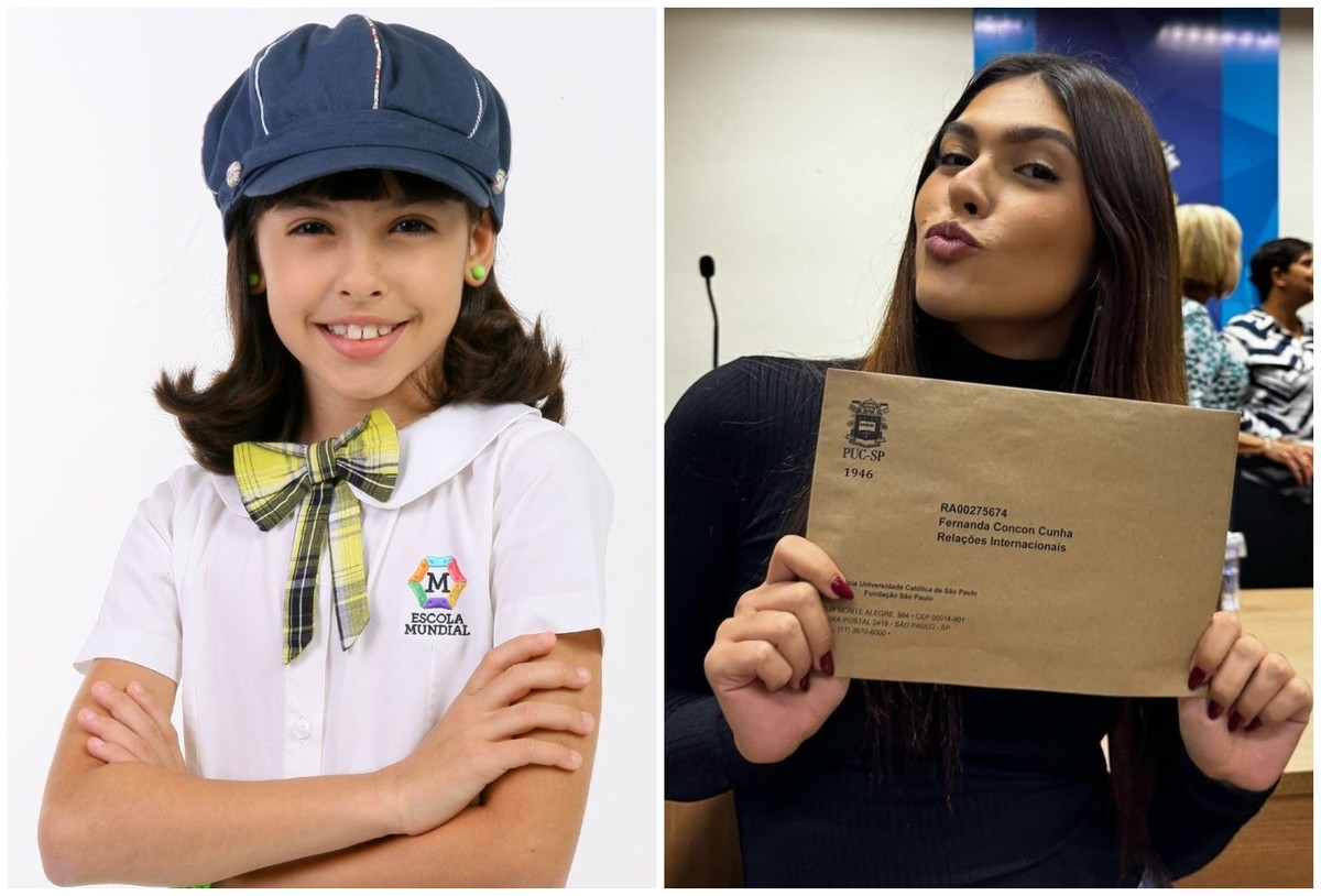 Atriz de 'Carrossel', Fernanda Concon se forma em área totalmente diferente