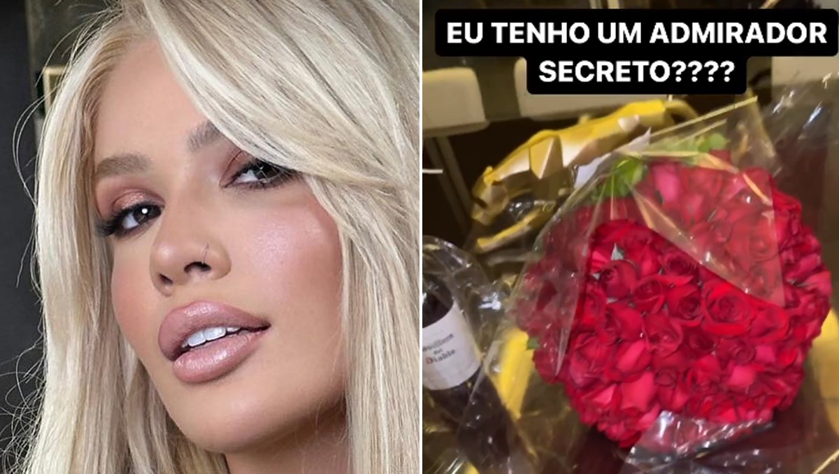 Karoline Lima recebe presentes de admirador secreto e responde: ‘Agora