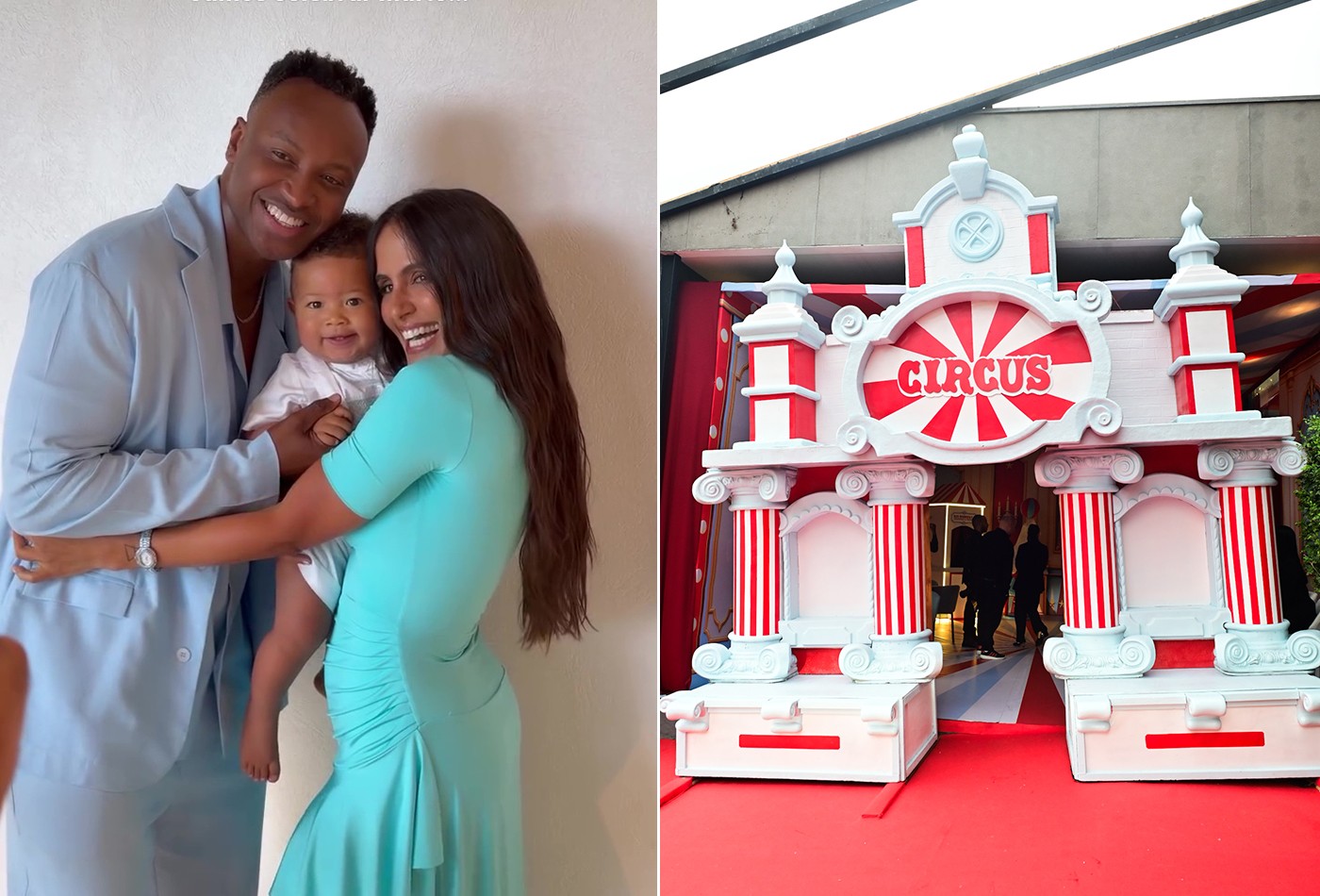 Bento, filho de Carol Peixinho e Thiaguinho, ganha festa luxuosa para 500 convidados