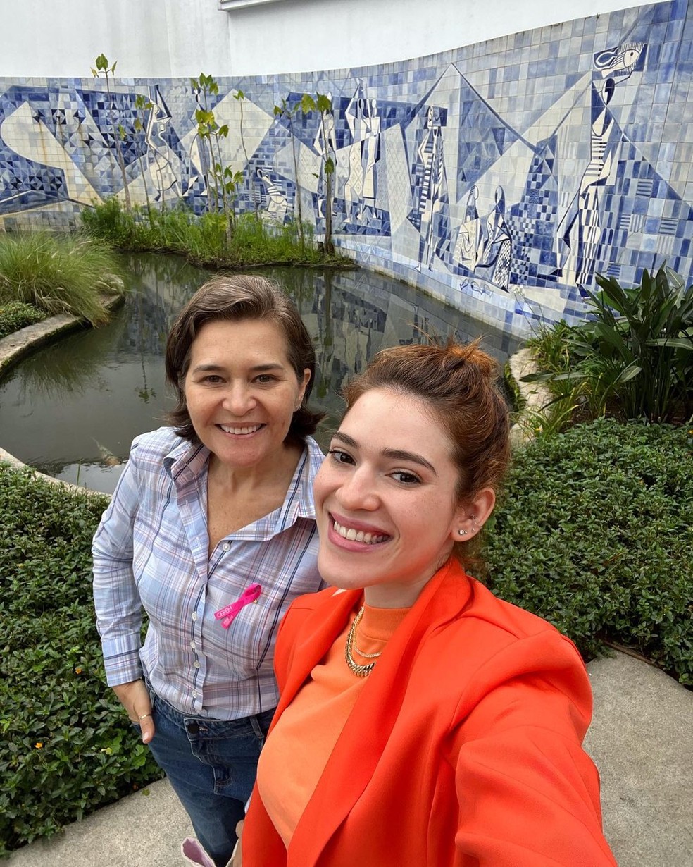 Eva de Mello e Ana Clara — Foto: Arquivo pessoal