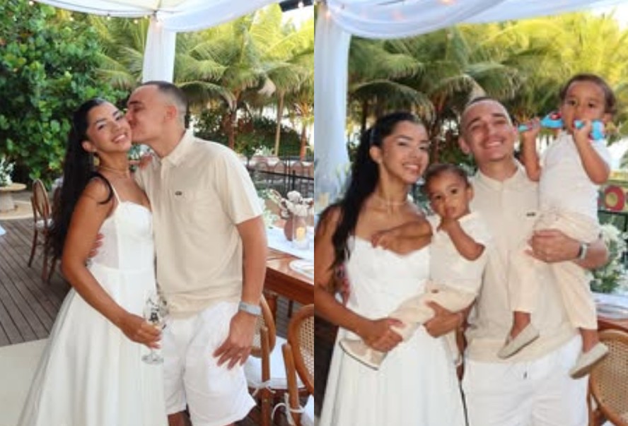 João Gomes e esposa comemoram 2 anos de casamento: 'Pra toda vida'