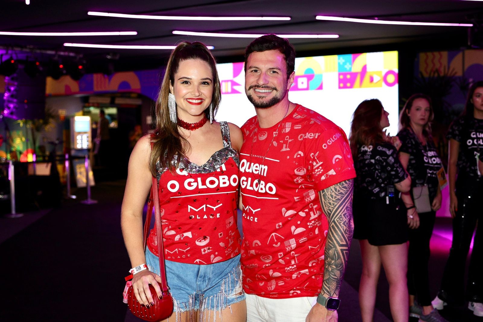 Juliana Paiva e Danilo Partezani — Foto: Rafael Cusato/Ed. Globo