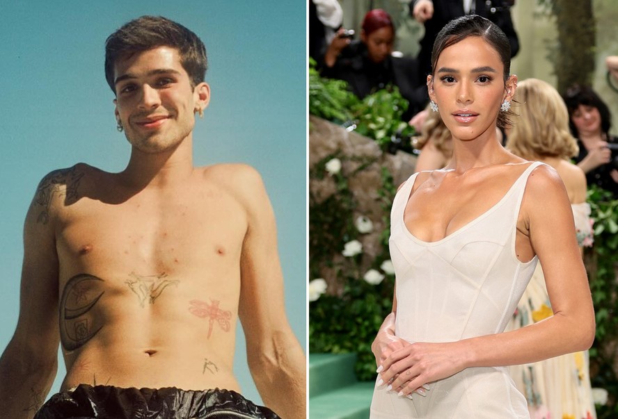 Em meio a boatos de romance, João Guilherme exalta estreia de Bruna  Marquezine no Met Gala