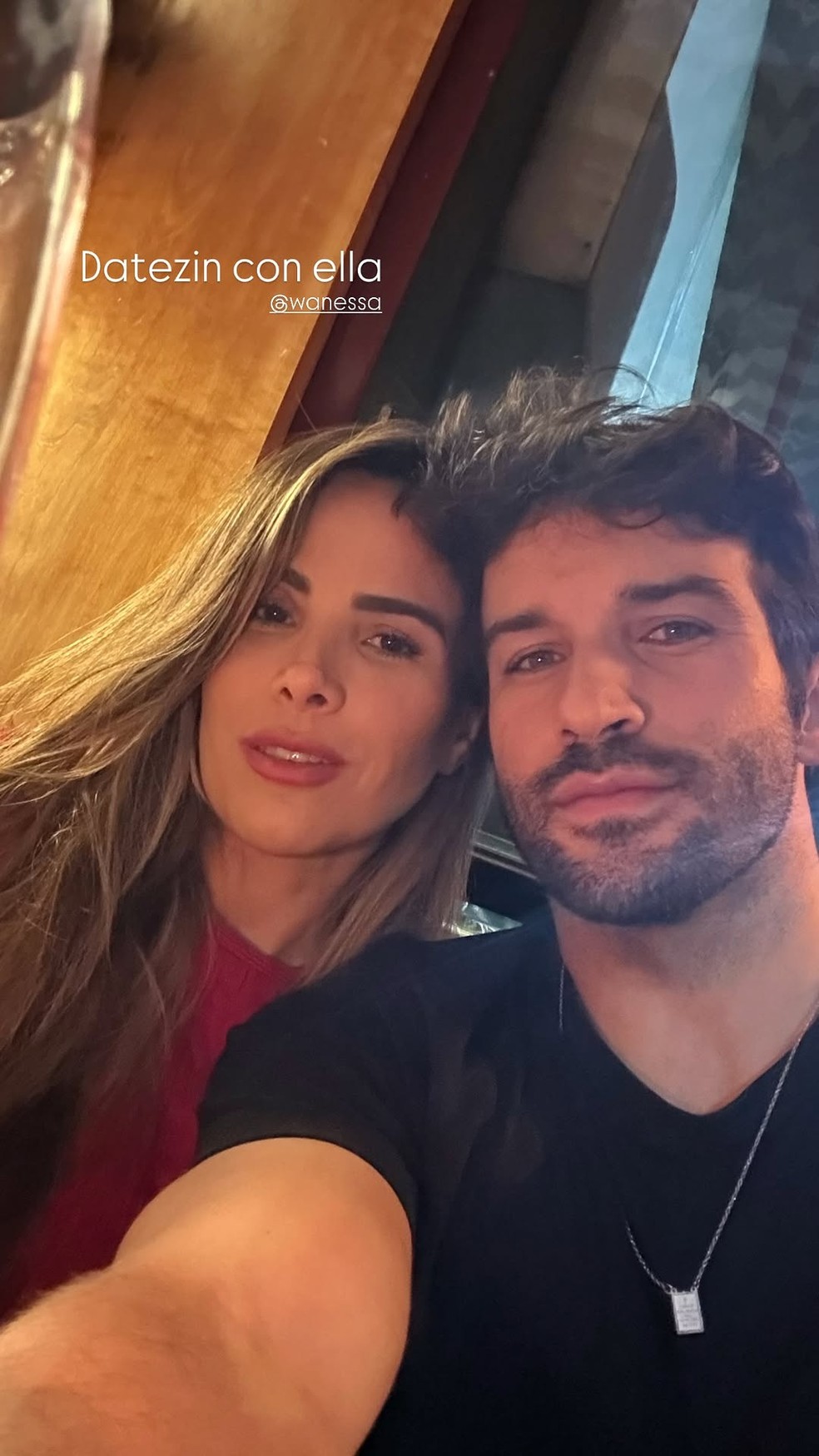 Wanessa Camargo curtiu noite com Bruno Bevan — Foto: Reprodução/Instagram