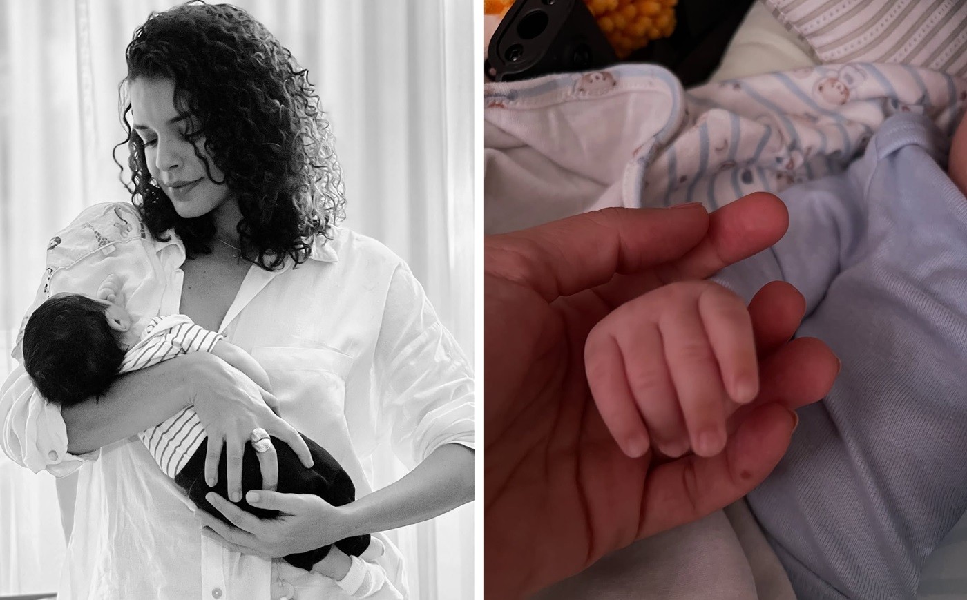 Atriz Kizi Vaz conta como reagiu ao saber que seria avó aos 42 anos