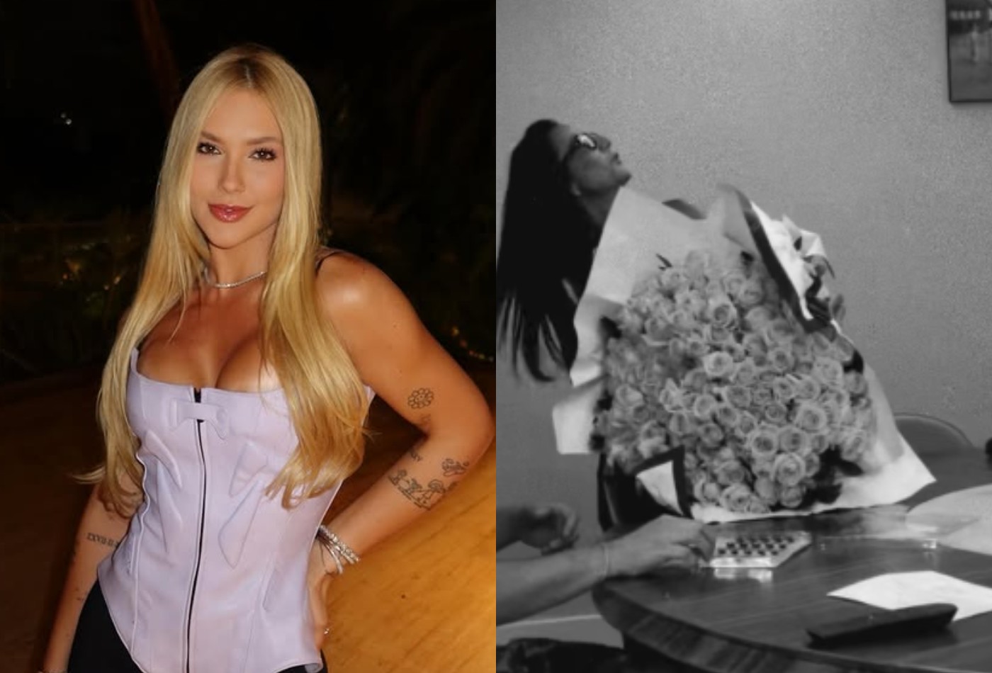 Recém solteira, Virginia Fonseca recebe buquê de flores misterioso: 'Não tenho ideia'; vídeo - Foto