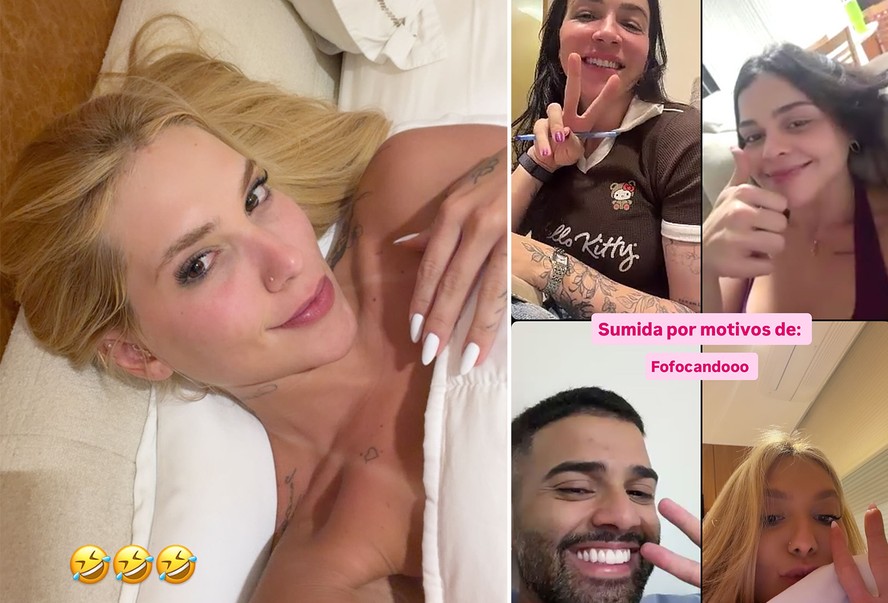 Virginia Fonseca mostra videochamada de fofoca com amigos