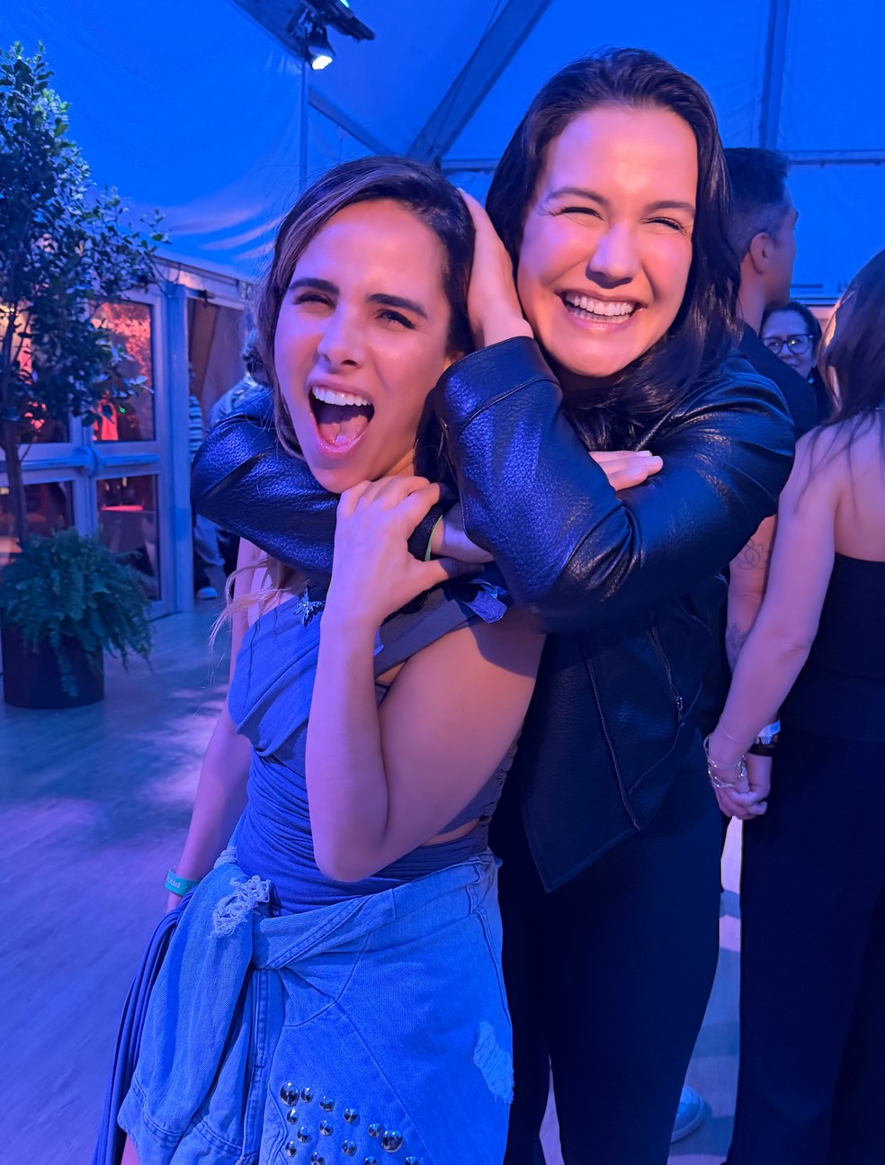 Wanessa Camargo e Kyra Gracie — Foto: Reprodução/Instagram