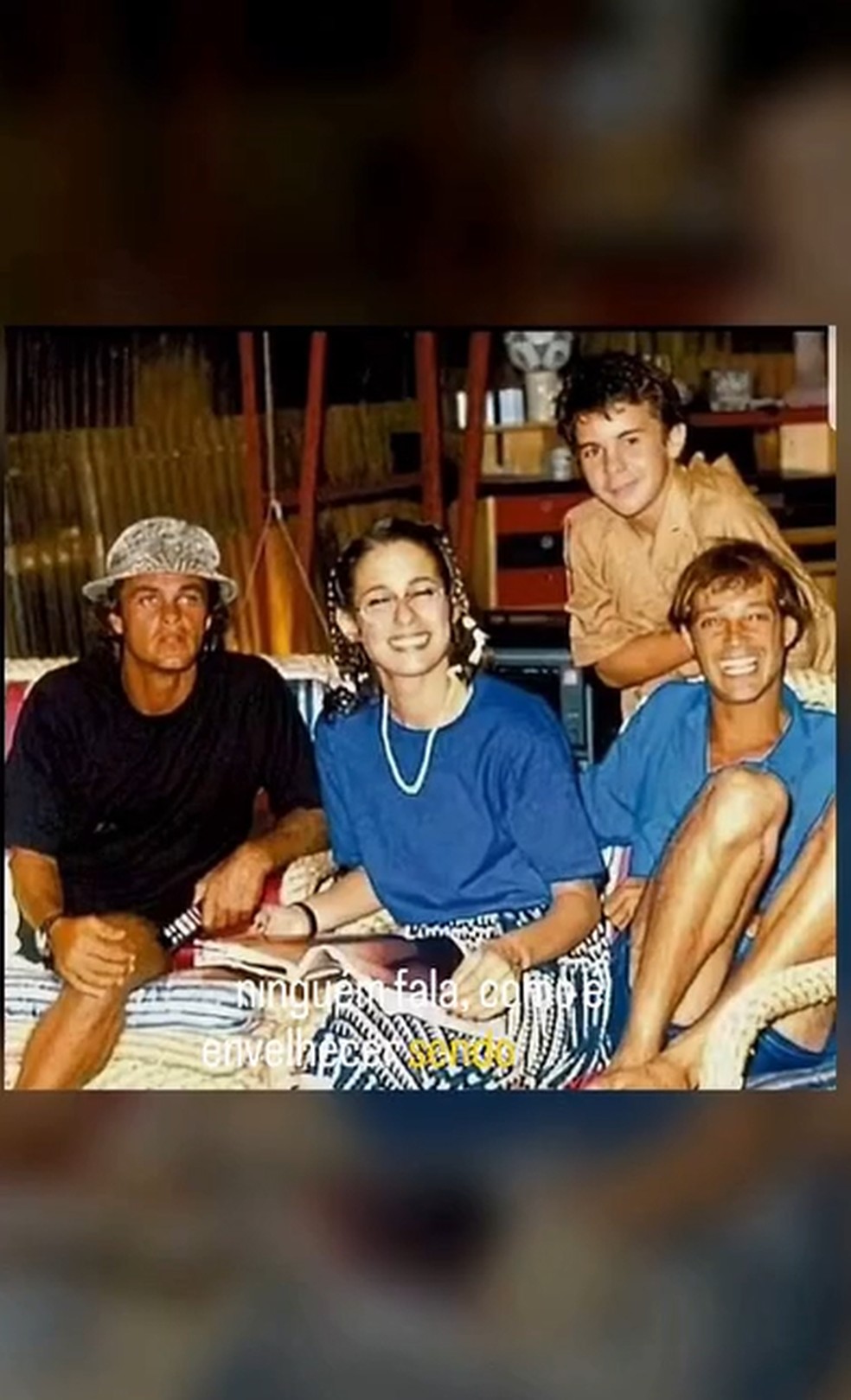 Kadu Moliterno recordou trabalhos — Foto: Reprodução/Instagram