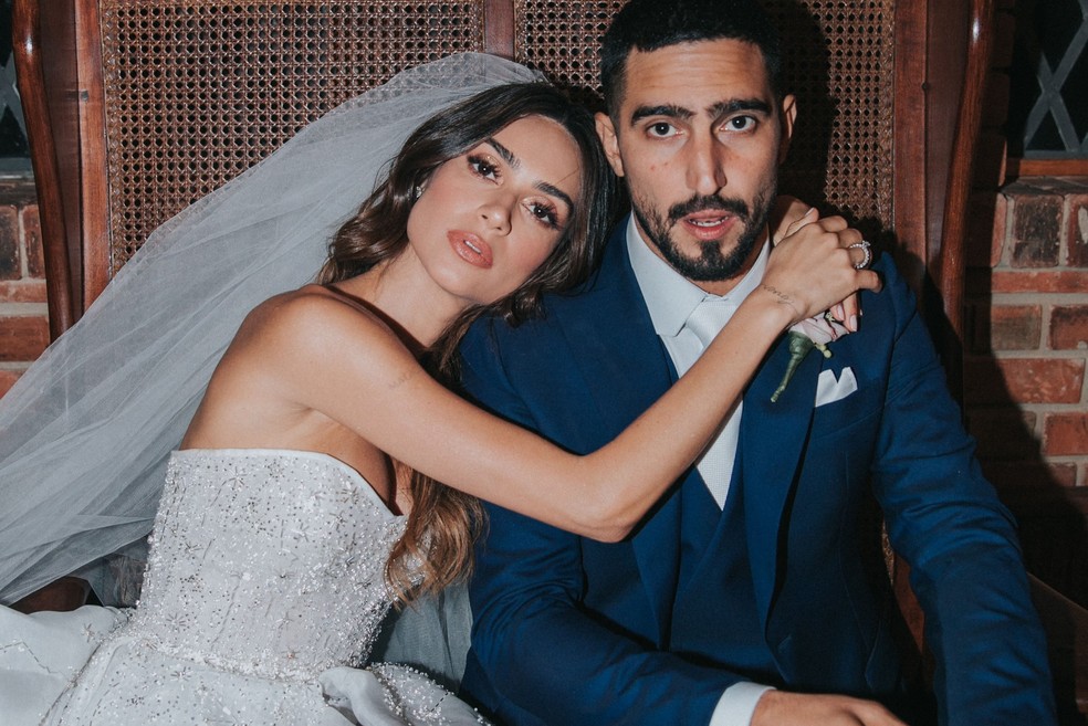 Casamento de Thaila Ayala e Renato Góes — Foto: Reprodução/Instagram