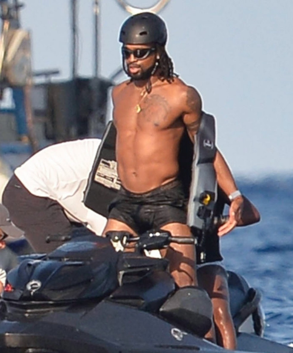 O ex-jogador de futebol Akeem Morris, namorado de Madonna — Foto: Grosby Group