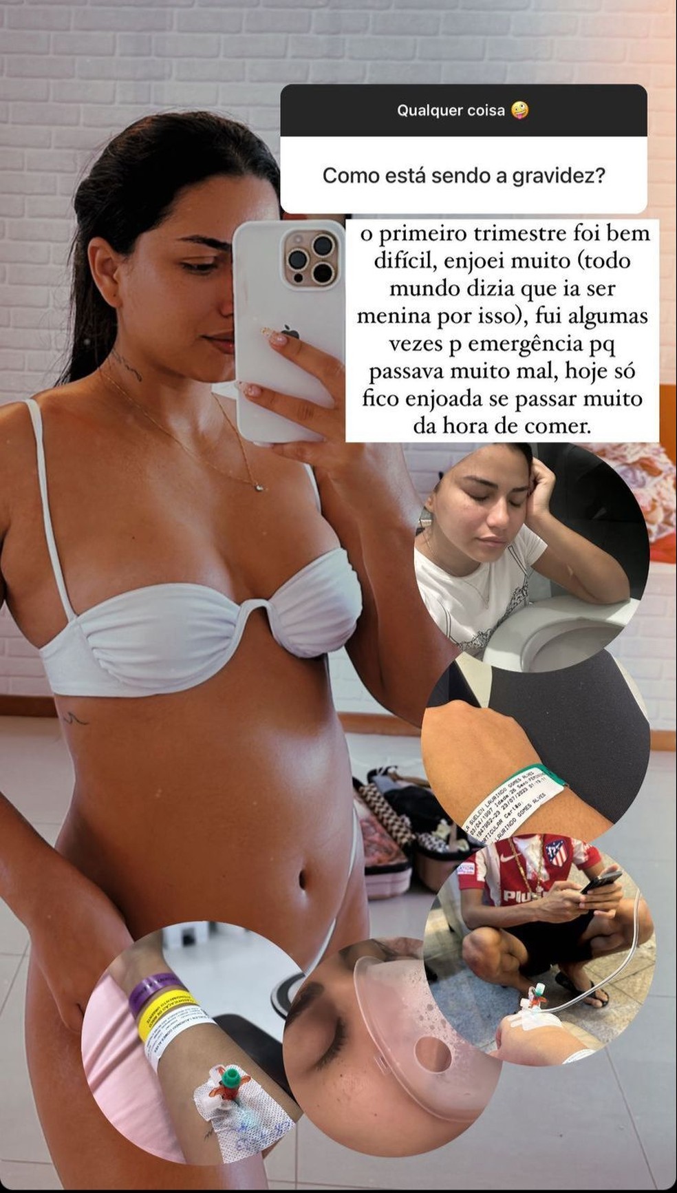 Tävila Gomes fala sobre gravidez — Foto: Reprodução/ Instagram