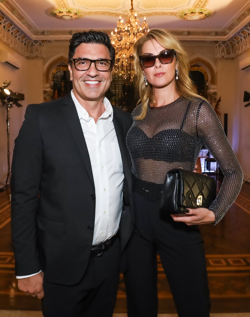 Ana Hickmann e Edu Guedes — Foto: Clayton Felizardo/BrazilNews