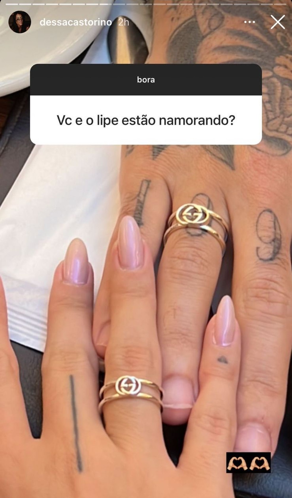 Lipe Ribeiro assume namoro com influencer — Foto: Reprodução/Instagram