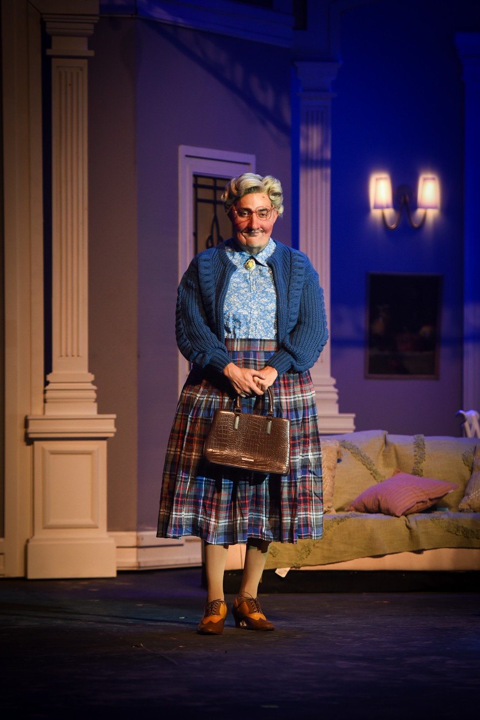 Cena do musical 'Uma Babá Quase Perfeita' — Foto: Andy Santana / Brazil News