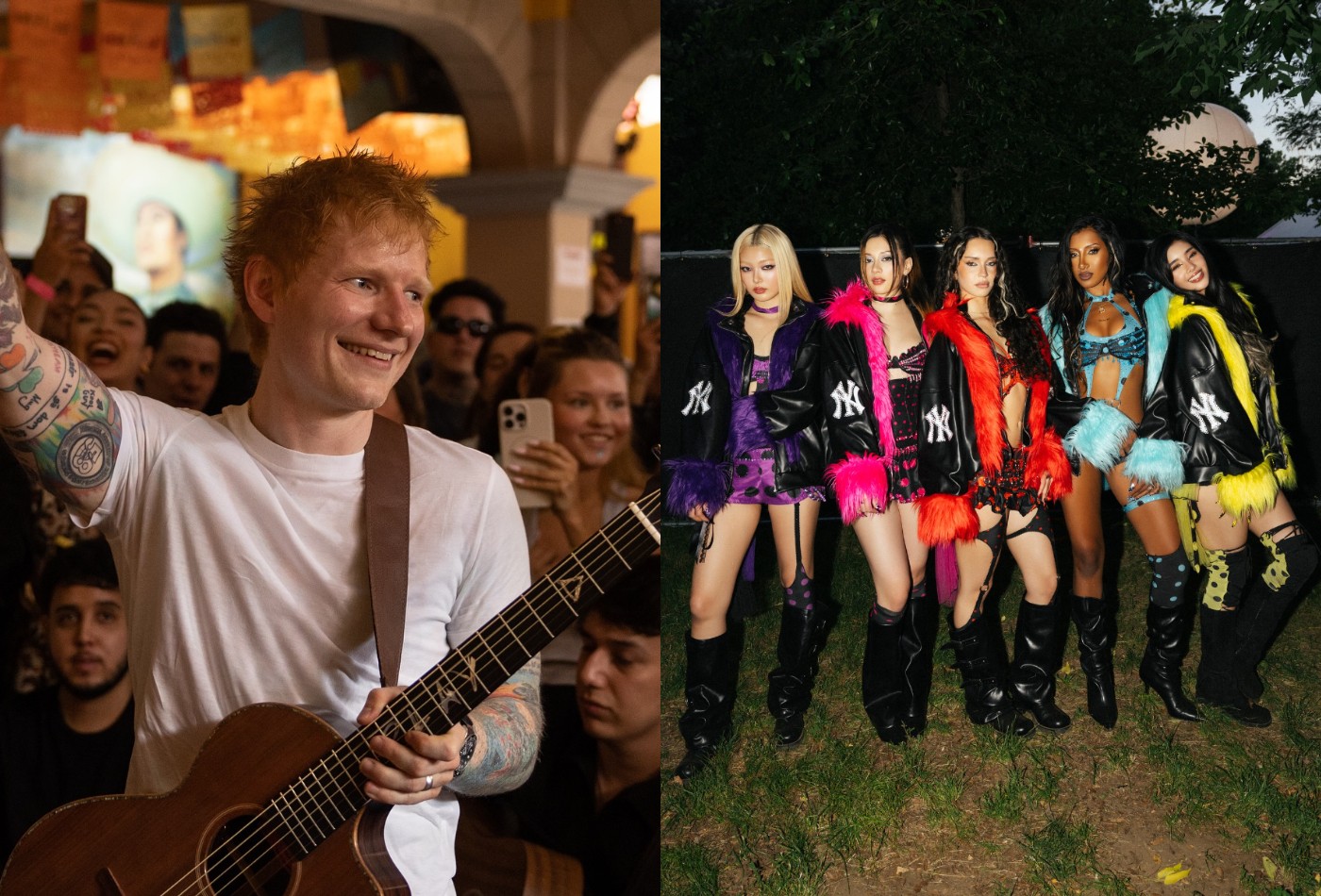 Ed Sheeran revela bastidores de parceria com KATSEYE; vídeo