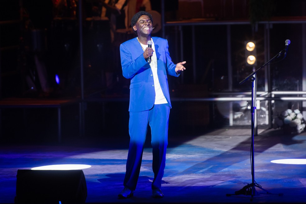 Cena de 'O Neguinho da Beija-Flor – Musical' — Foto: Letycia Miller/BrazilNews