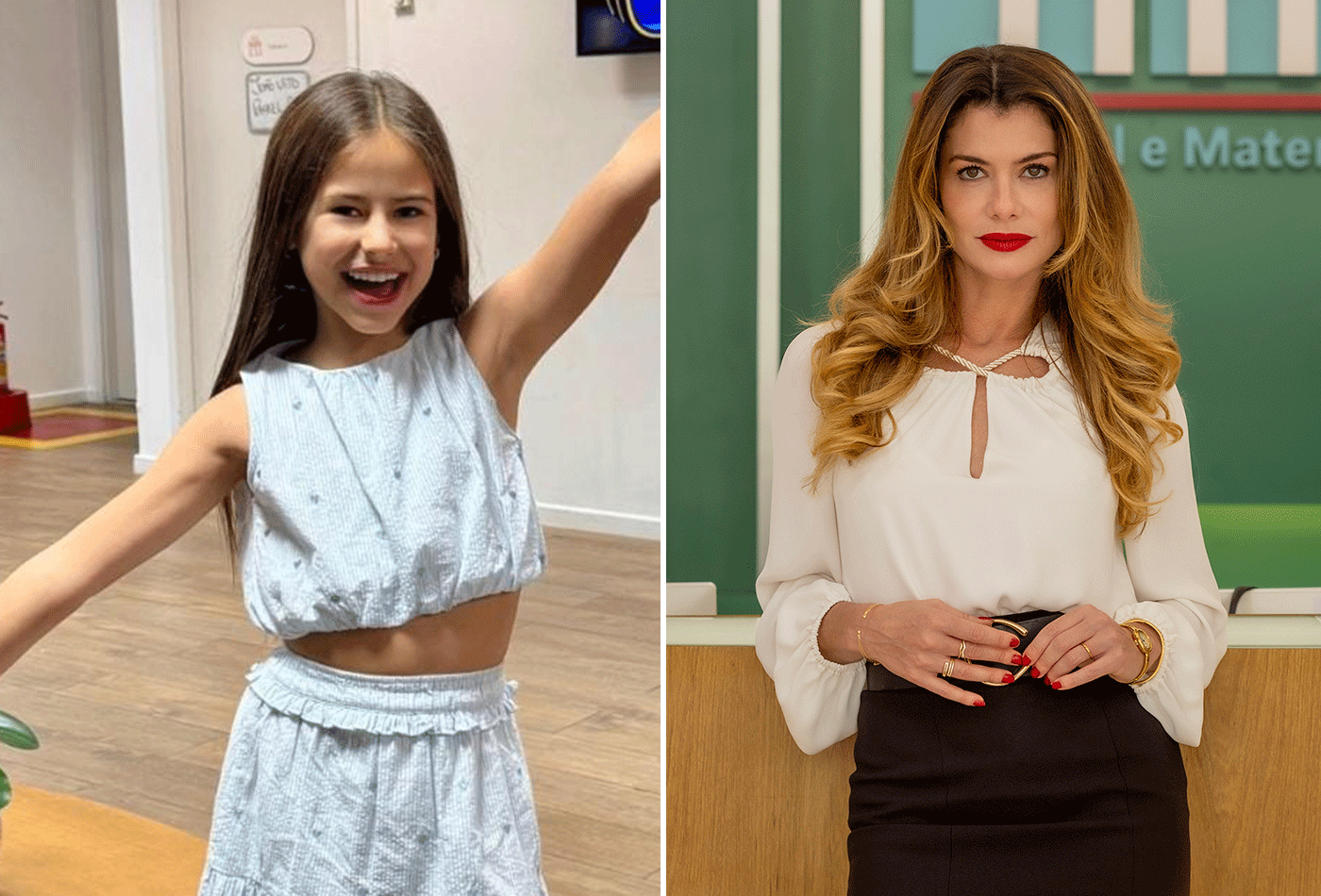 Mel Summers volta à Globo para viver papel de Alinne Moraes na infância na nova trama das 7