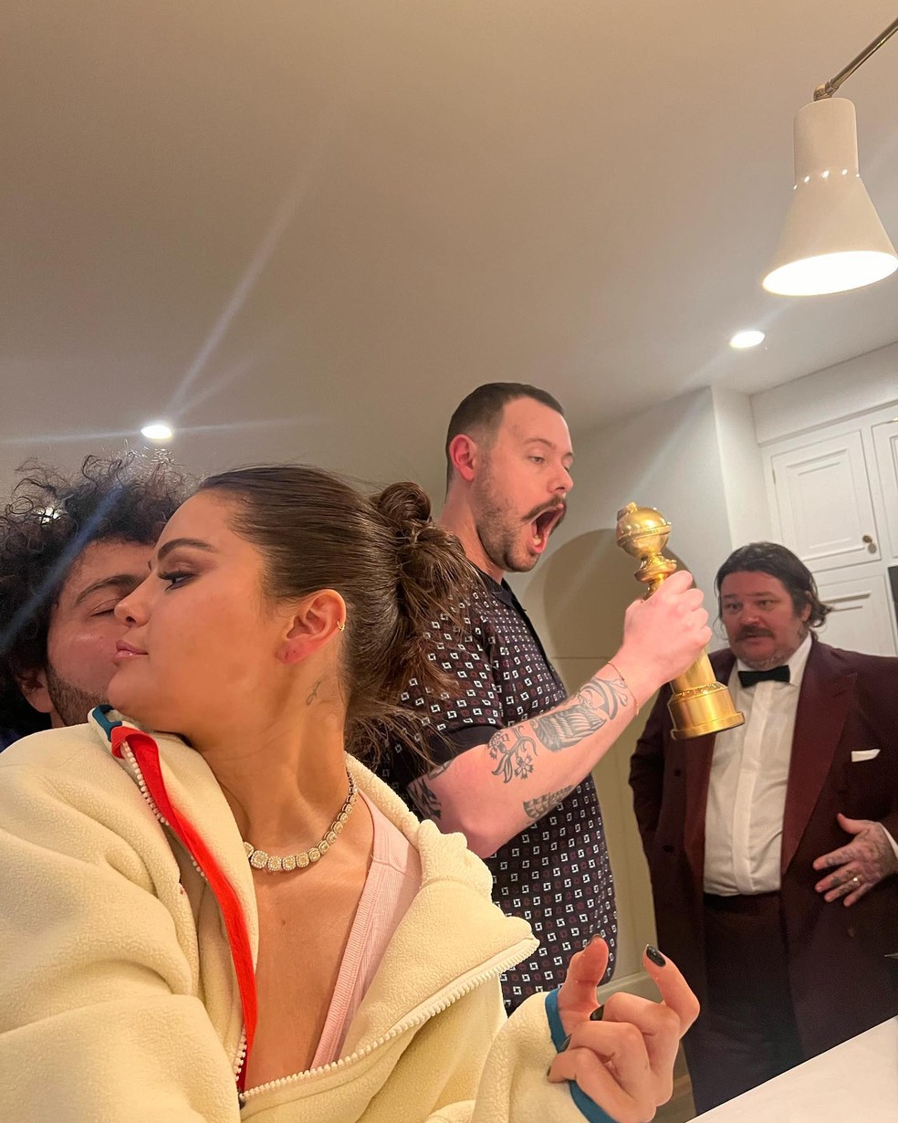Selena Gomez e Benny Blanco &mdash; Foto: Reprodu&ccedil;&atilde;o/Instagram