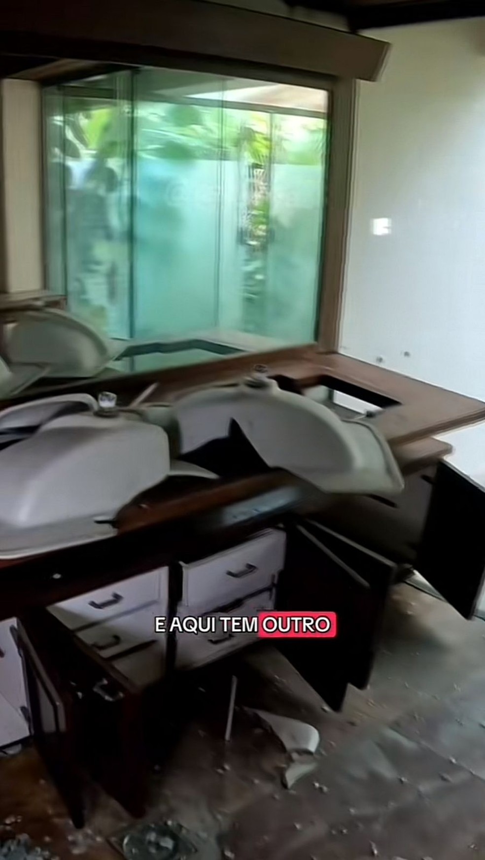 Mansão do Pelé no Guarujá (SP) — Foto: Reprodução/ TikTok