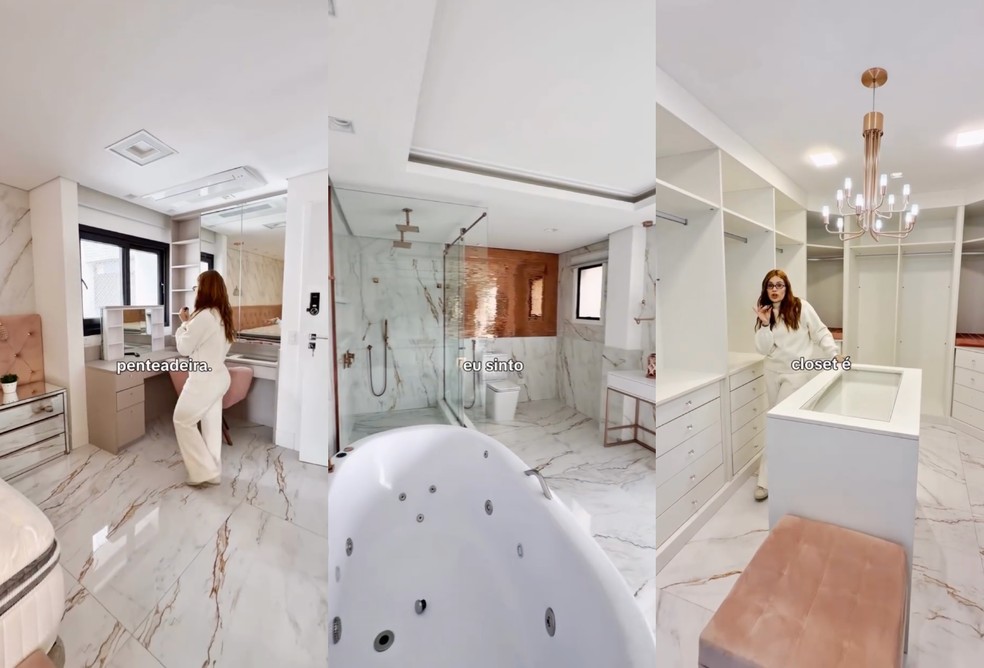 Viih Tube reduz preço de cobertura de luxo em R$ 1,5 milhão mesmo ficando no prejuízo e explica decisão — Foto: Reprodução/Instagram/@feltnegociosimobiliarios