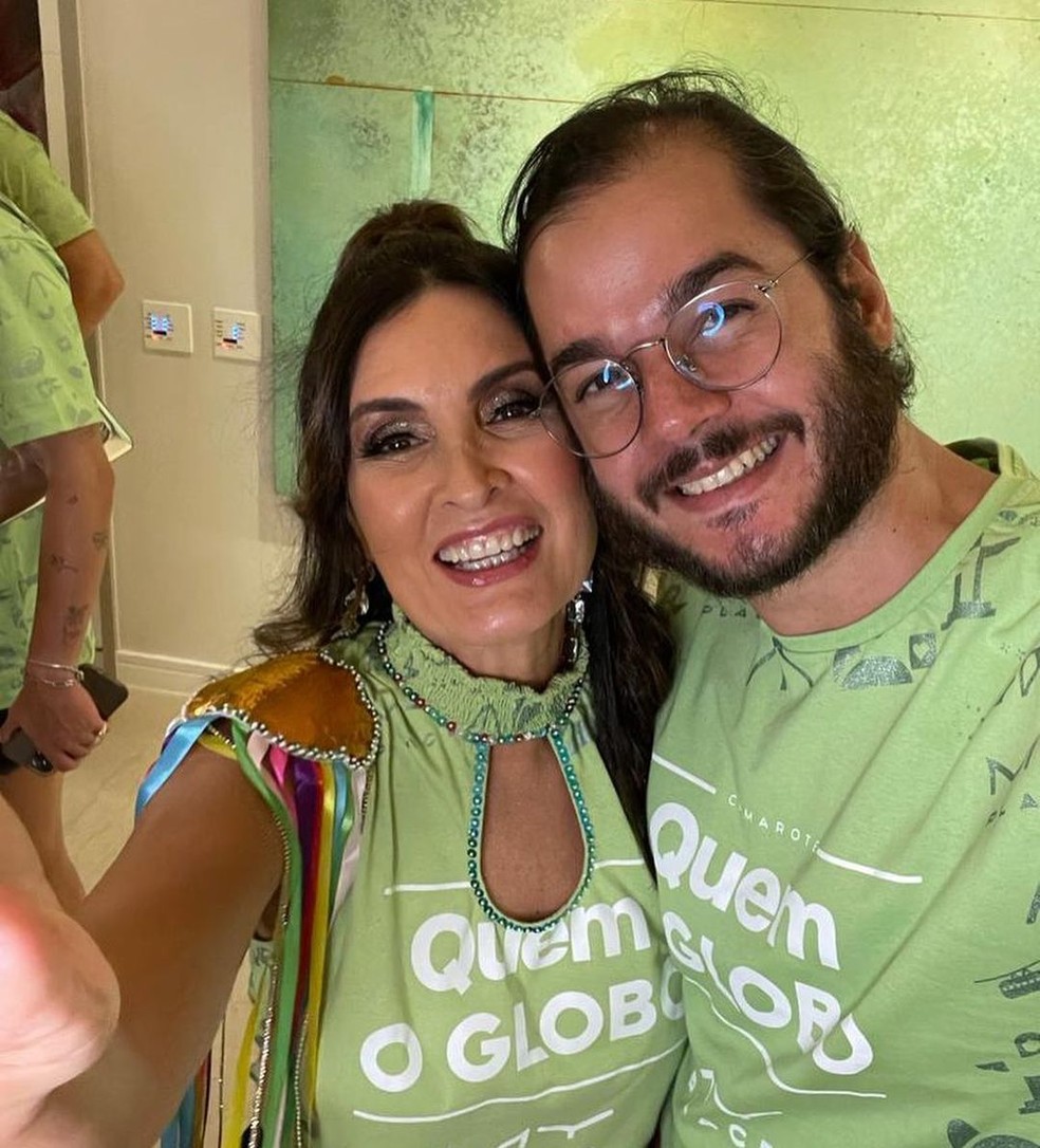 Fátima Bernardes e Túlio Gadêlha — Foto: Reprodução/Instagram