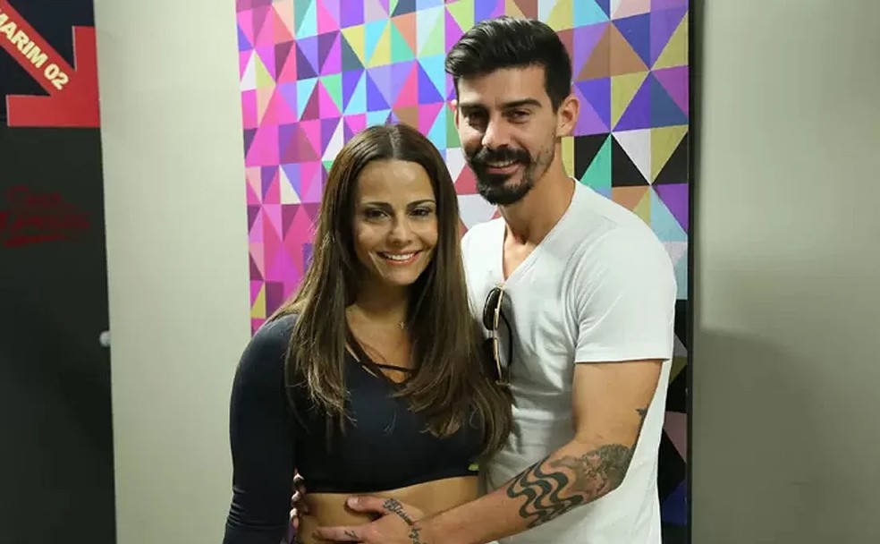 Viviane Araujo e Radamés — Foto: Reprodução/Instagram