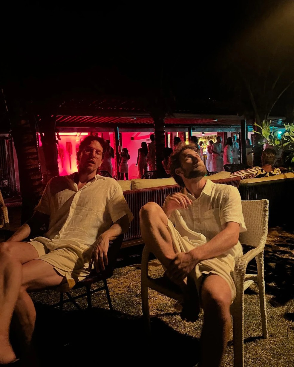 Vladimir Brichta e Felipe Ricca — Foto: Reprodução/Instagram