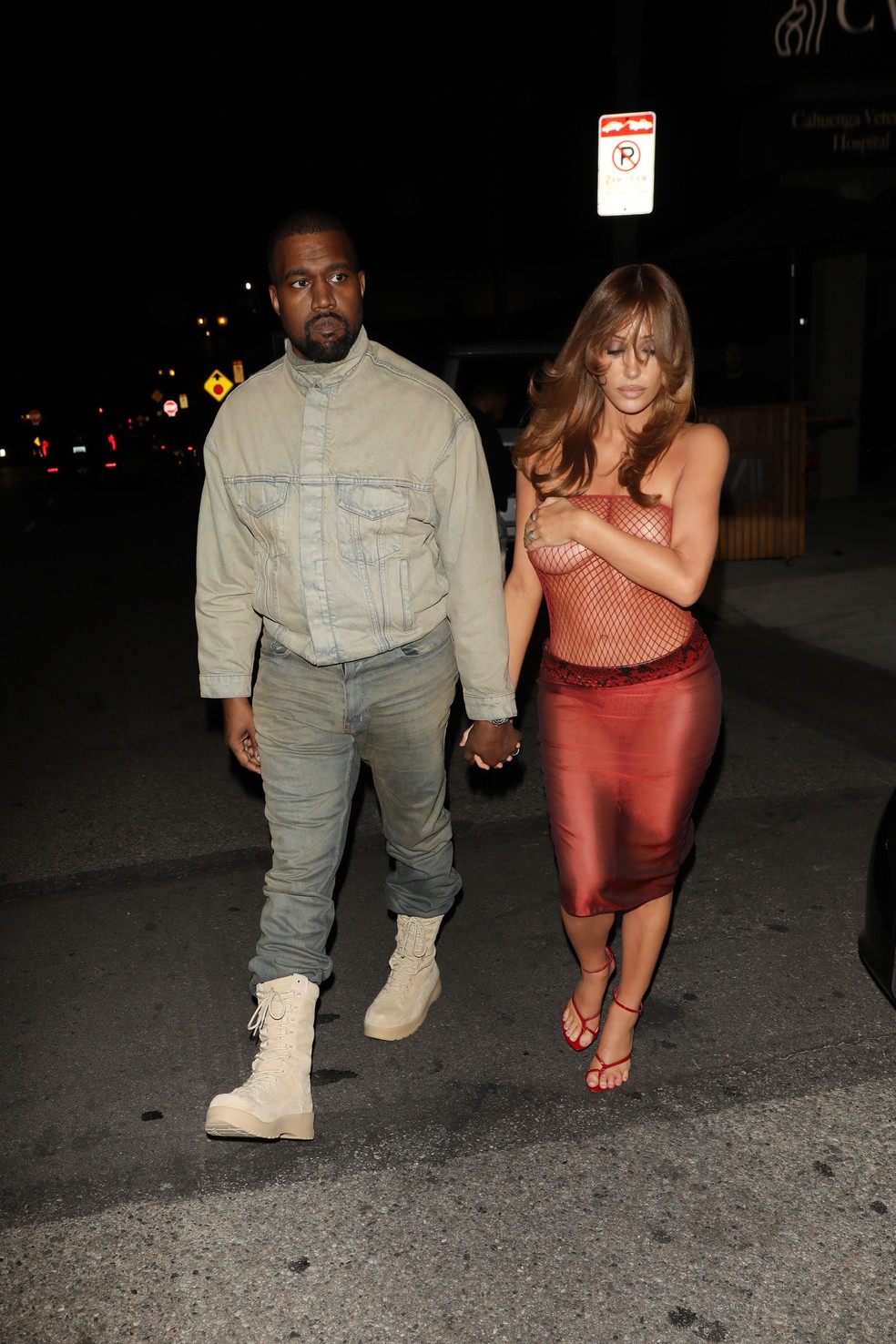Kanye West e Bianca Censori — Foto: The Grosby Group
