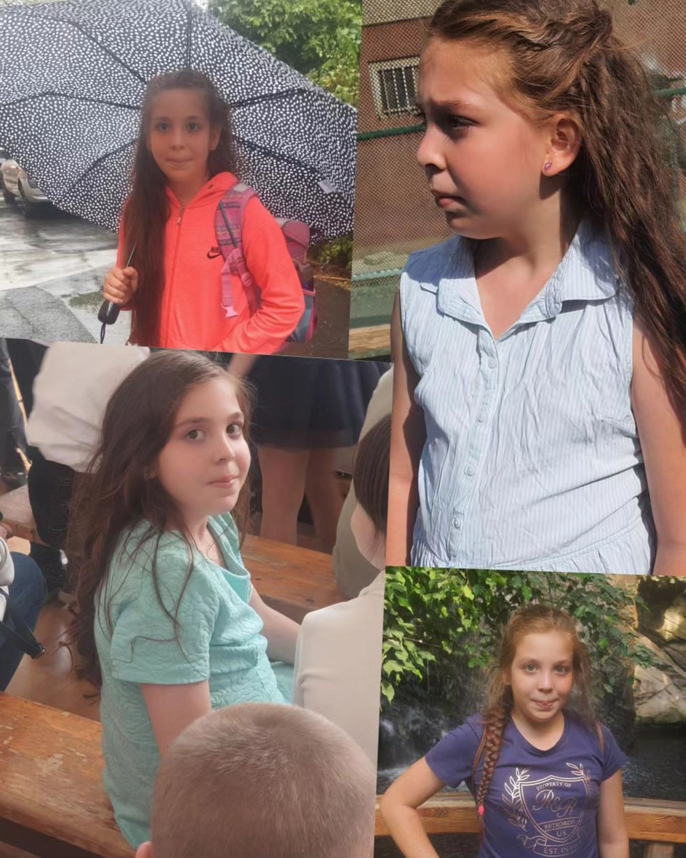 Húngara Gabriella Gaspar posta fotos de Jázmin Zoé, sua filha, que seria de Neymar — Foto: Reprodução/Instagram