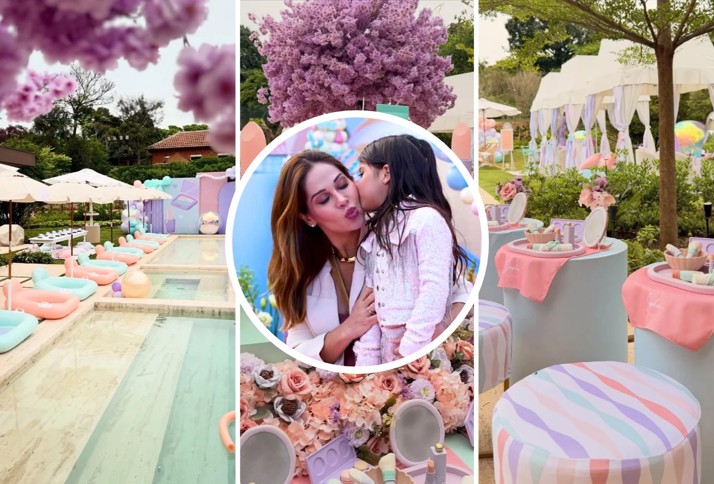 Maíra Cardi faz festão luxuoso de 3 dias com tema spa para aniversário da filha Sophia; confira os detalhes! - Foto