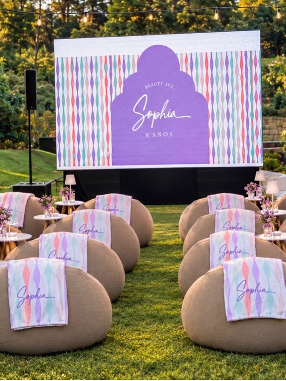 Maíra Cardi faz festão luxuoso de 3 dias com tema spa para aniversário da filha Sophia; confira os detalhes! — Foto: Reprodução/Instagram/@twiggysk