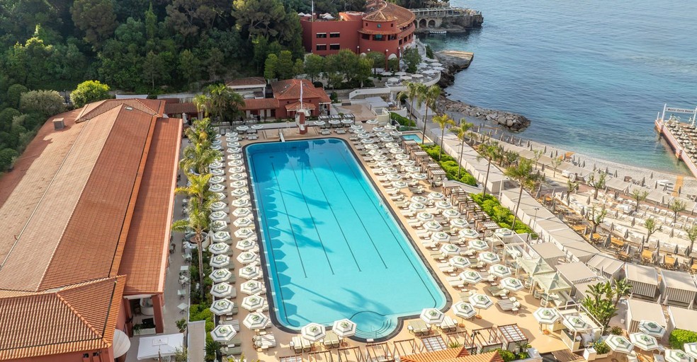 Beach Club — Foto: Divulgação/Hotel de Paris Monte-Carlo