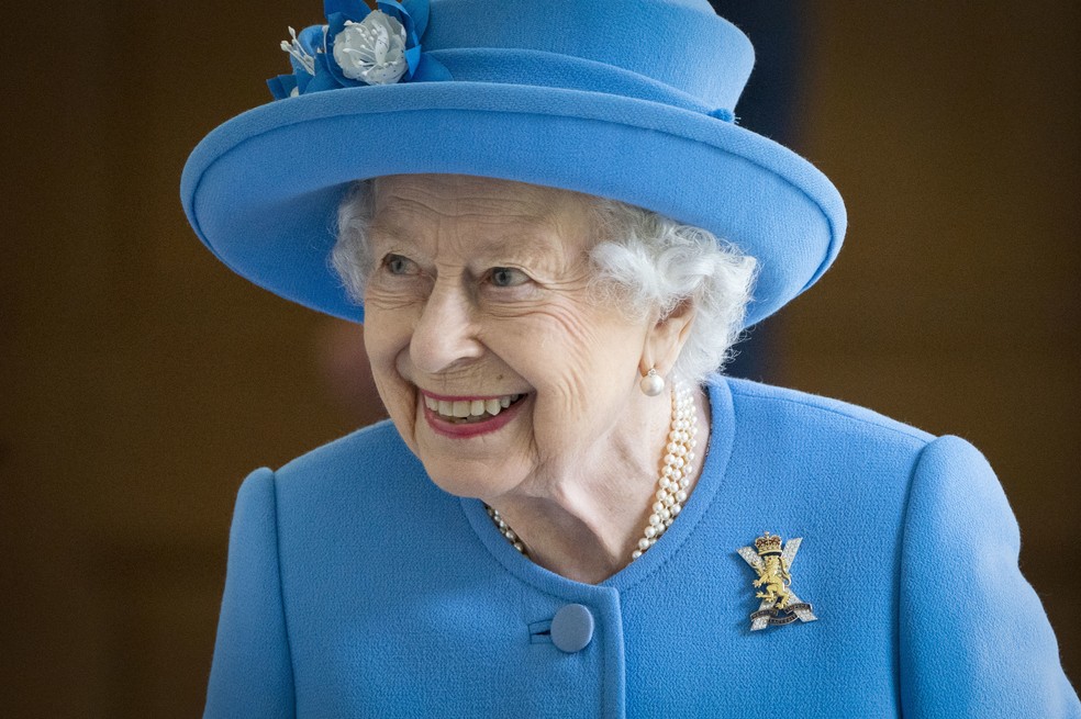 A rainha Elizabeth II morreu aos 96 anos, de causa não revelada — Foto: Quem