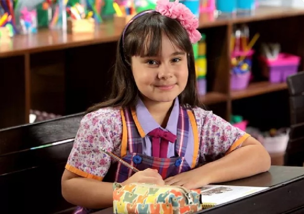 Sienna Belle interpretou Frida em 'Carinha de Anjo' (SBT, 2016) — Foto: Divulgação/SBT