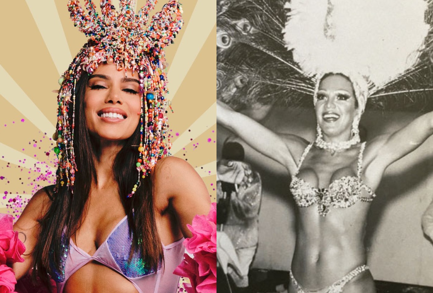 Anitta é coroada pela primeira rainha de bateria da história do Carnaval; conheça Eloína dos Leopardos - Foto