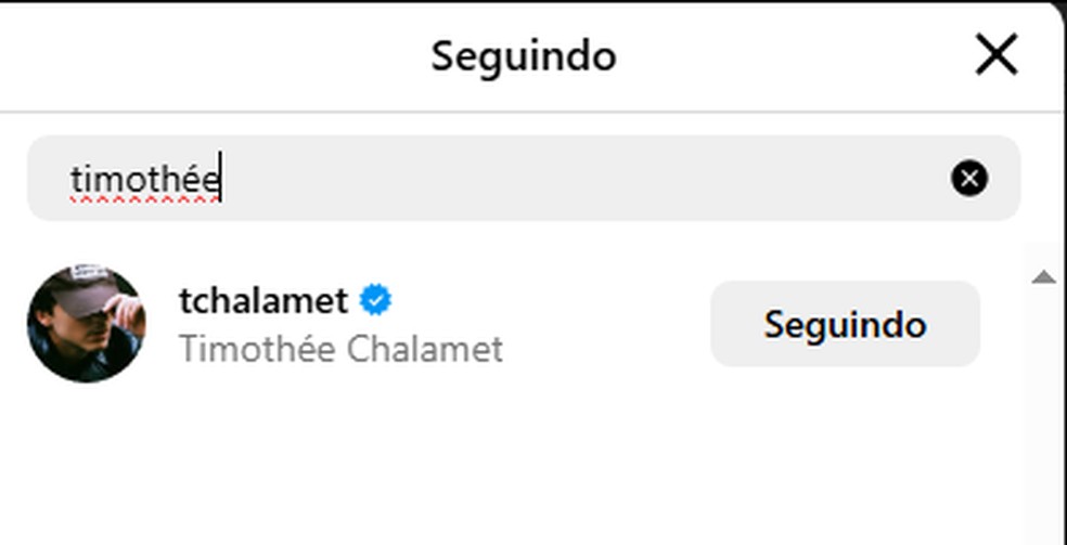 Kylie Jenner segue Timothée Chalamet — Foto: Reprodução/Instagram