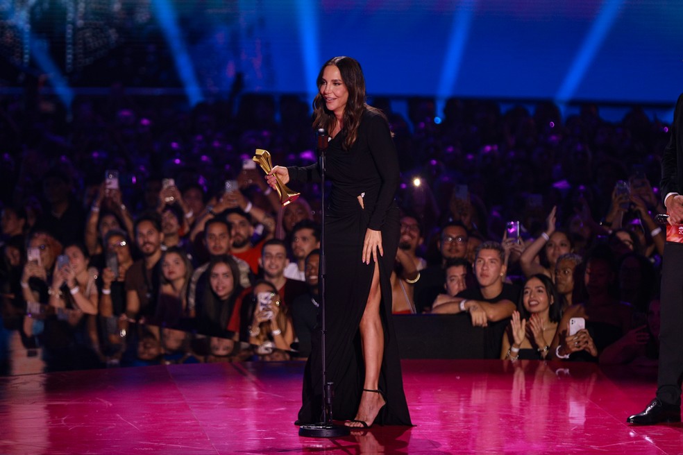 Ivete Sangalo é uma das ganhadoras do Prêmio Multishow 2024 — Foto: Victor Chapetta/AgNews