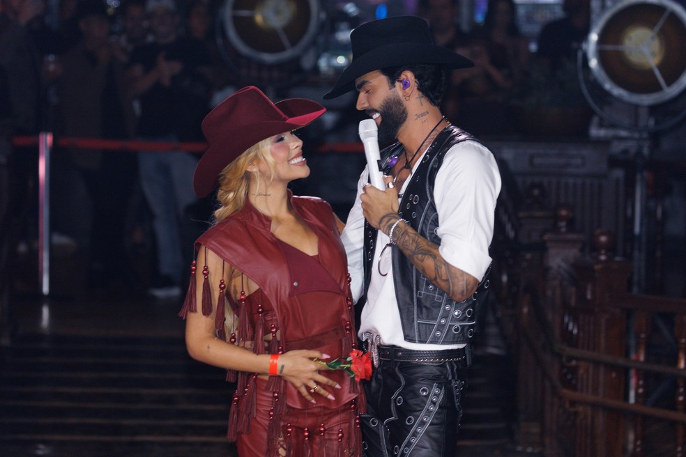 Luan Pereira e Victória Miranda — Foto: Clayton Felizardo/Brazilnews