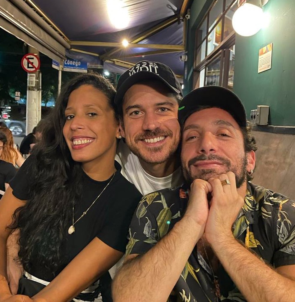 Nathália Ribeiro, Marco Pigossi e Pedro Henrique França — Foto: Reprodução/Instagram