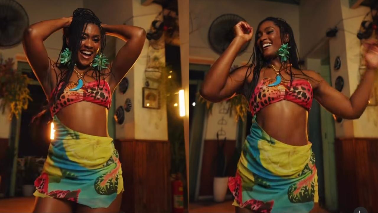 Erika Januza mostra samba no pé ao som de sua música favorita; vídeo