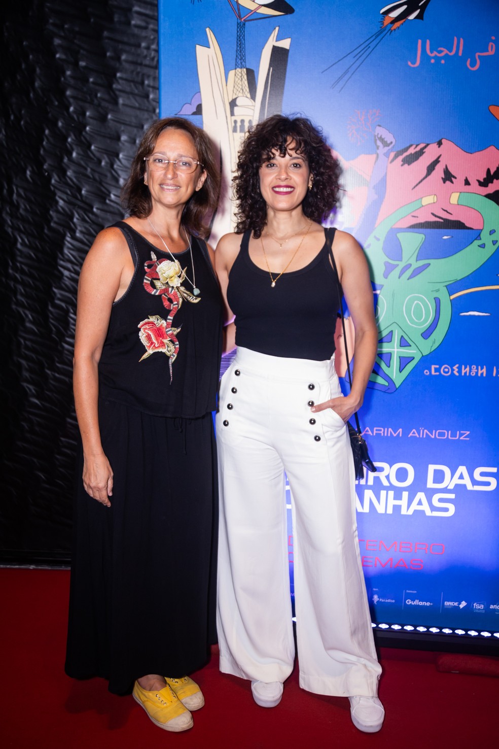 Laís Bodanzky e Maeve Jinkings — Foto: Patricia Devoraes/BrazilNews