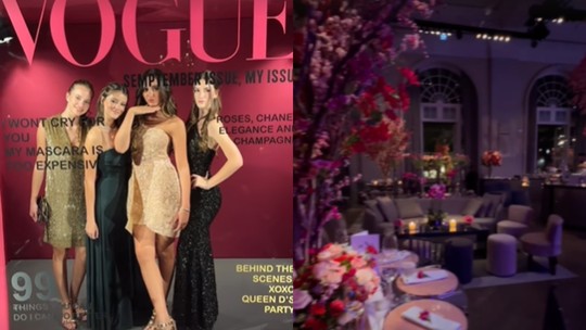 Filha de Marcos Mion ganha festa de 15 anos em hotel de luxo em São Paulo
