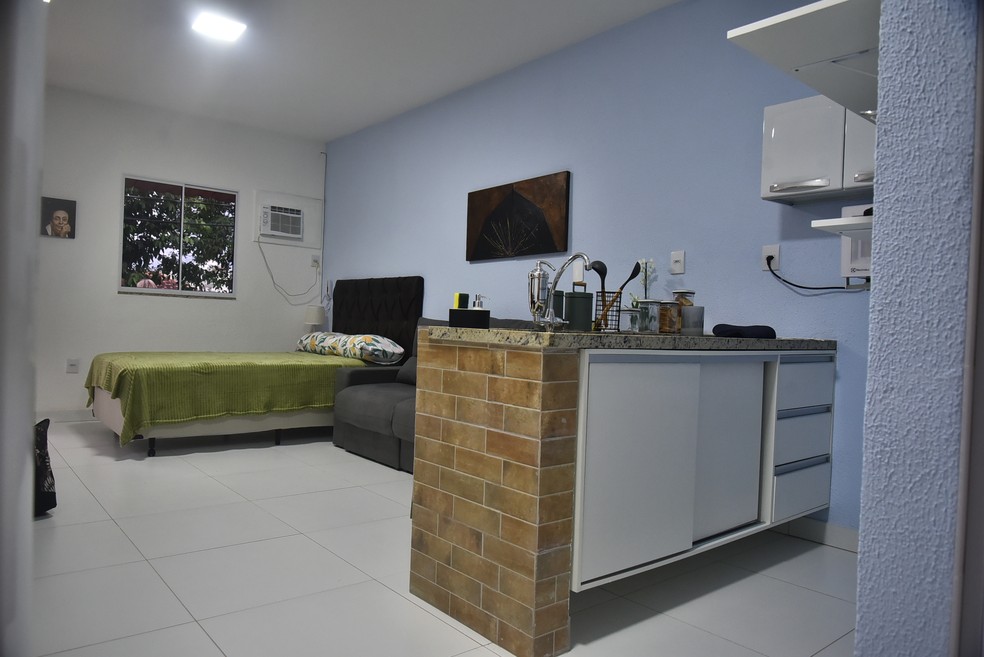 Casa de Marcos Oliveira no Retiro dos Artistas — Foto: Léo Marinho